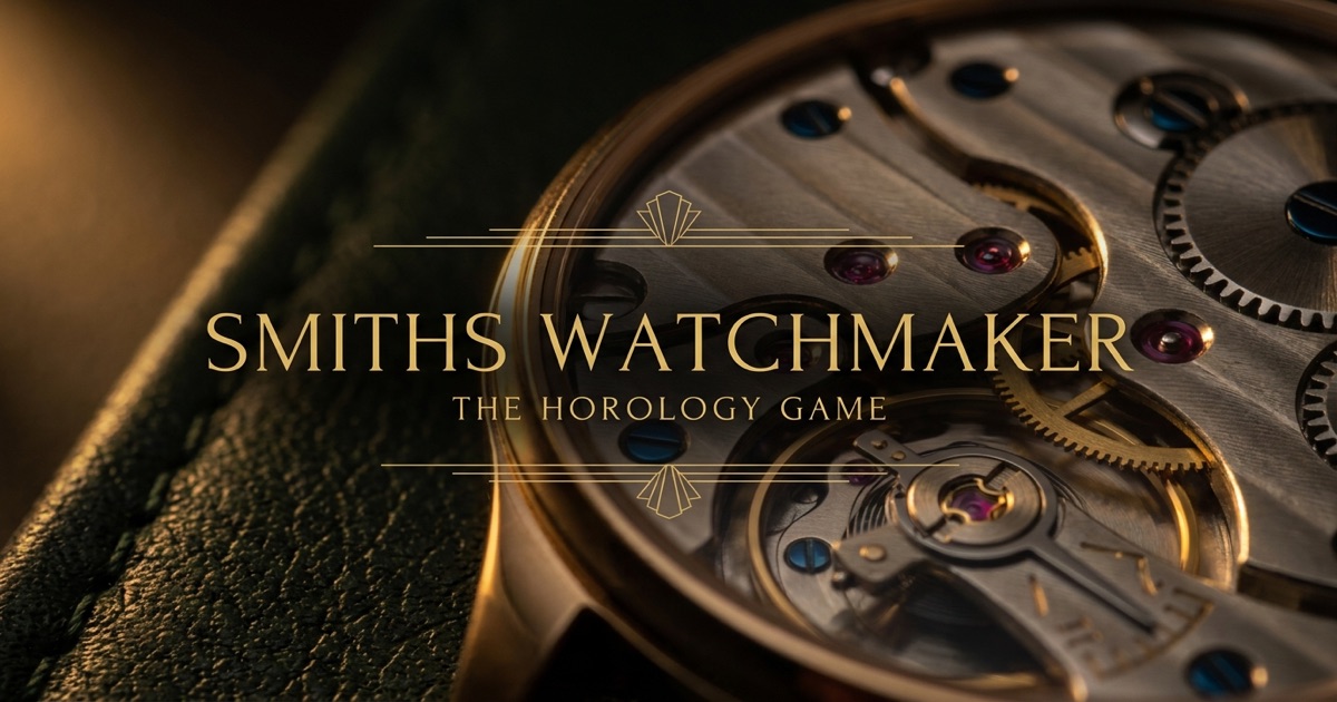 Smiths Watchmaker — the horology game